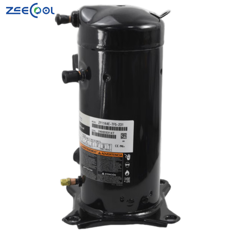 Copeland ZF11K4E-TF5-231 4HP Scroll Compressor for Low Temperature Cold Storage