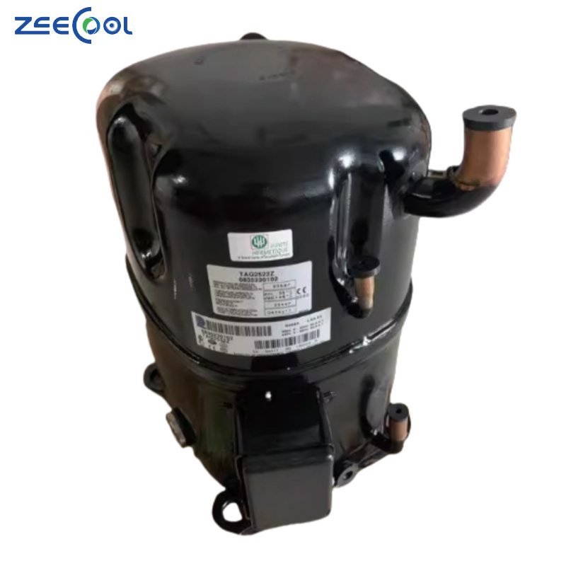 Low Temperature 5hp R404a Cold Storage Piston Refrigeration Compressor Tecumseh TAG2522Z TAG2522K TAG2525Z