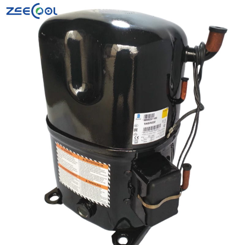 Low Temperature 5hp R404a Cold Storage Piston Refrigeration Compressor Tecumseh TAG2522Z TAG2522K TAG2525Z