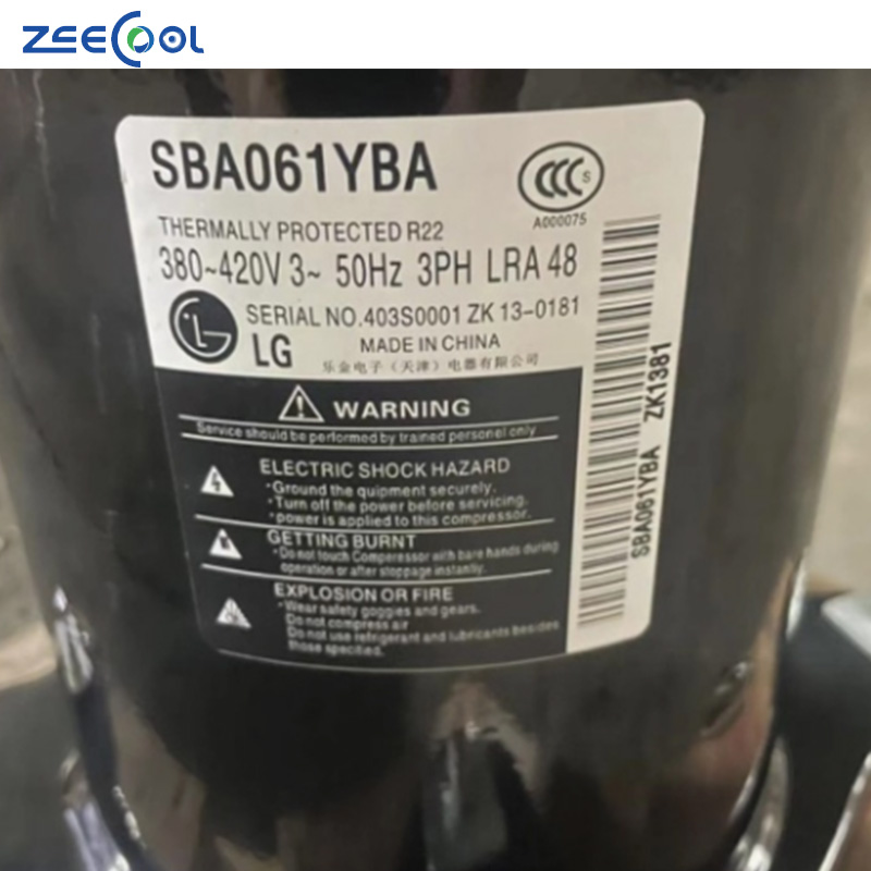 Hot Sale LG R22 SBA052YBA SBA052YNA Air Conditioning Refrigeration Compressor Cooling Unit Compressor