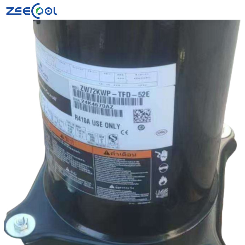 High Quality ZW42KWP-TFD-52E ZW54KWP-TFD-52E ZW72KWP-TFD-52E 3.5hp Copeland Scroll HVAC Compressor R410A