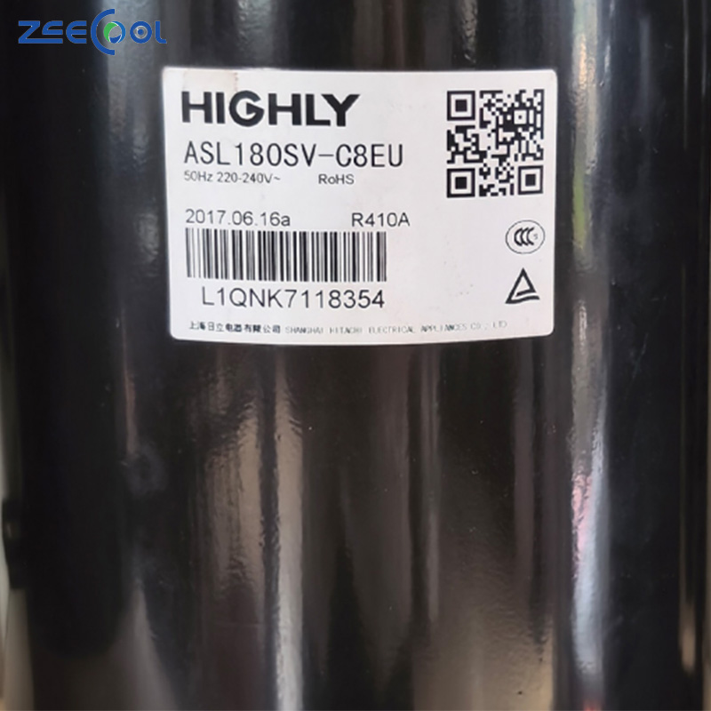 ASL180SV-C8EU 18000BTU R410a 220-240v 50hz Highly Rotary Air Conditioner Compressor