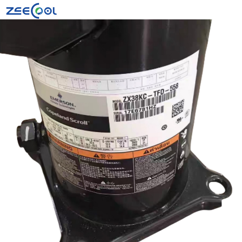 Copeland ZX Series Stainless Steel Scroll Compressor Condenser for AC and Farm Industries ZX45KC-TFD-558 1.5HP-25HP