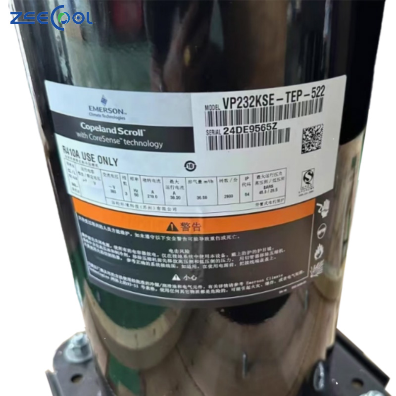 VP232KSE-TEP-522 VP292KSE-TEP-522 New Arrival 20hp R410A Copeland Scroll Air Conditioning Refrigeration Compressor