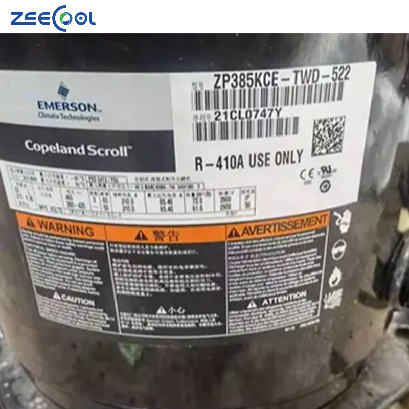 ZP485KCE-TWD-522 Copeland Compressor Scroll Refrigeration Compressor 40hp for Hear Pump Air Conditioner Industry
