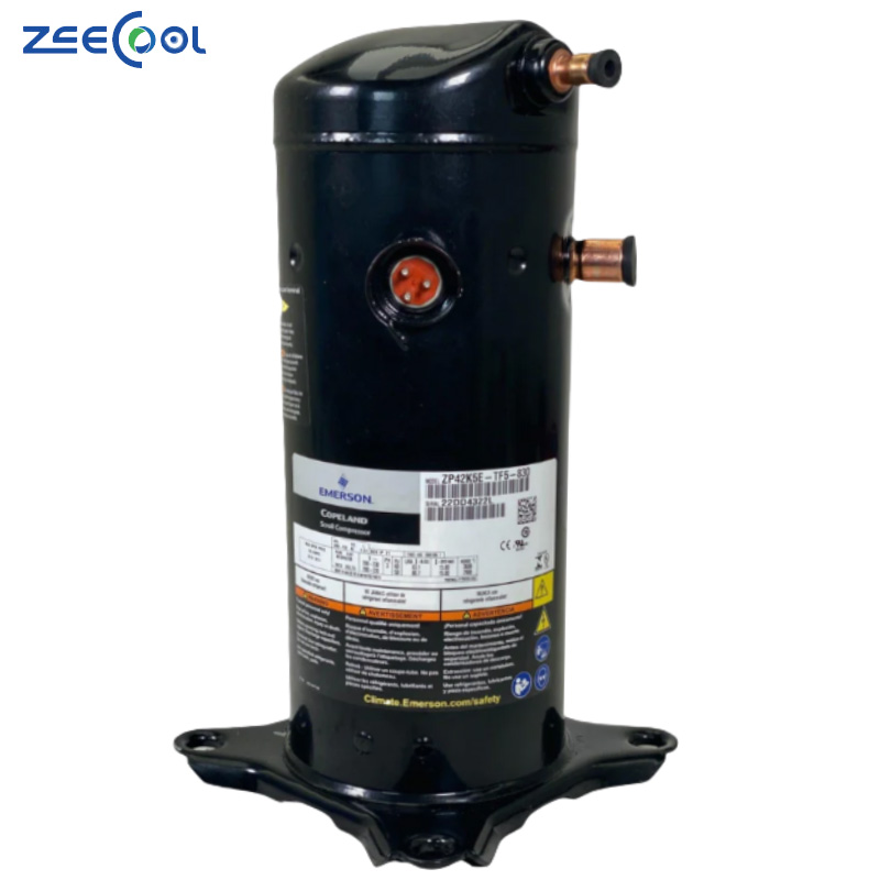 High Quality ZP42K5E-TFD-800 ZP42K5E-TF5-830 Copeland Scroll Compressor 5hp for Industrial Refrigeration System