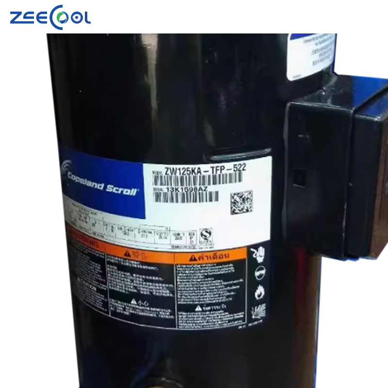 High Quality Copeland Scroll Compressor 9hp 10hp ZW108KA-TFP-522 ZW125KSE-TFP-522 for Cold Chain Logistics Industry