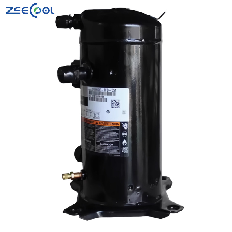 Genuine 4 hp Compressor Scroll Refrigeration Compressor ZF15K4E-TFD-556 ZF15K4-TFD-551 ZF15K4E ZF15K4-TFD-551 ZF15KQE-TFD-551