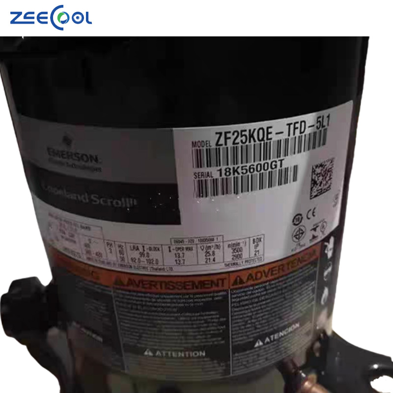 High Quality Copeland Scroll Digital 8hp Compressor ZF25K5E-TF7-560 ZF25KQE-TFD-5L1 ZF25KQE-TFD-551
