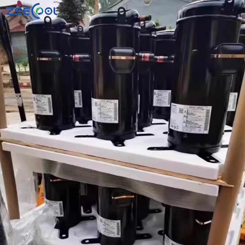 Factory Direct Sales 7Hp 66000Btu Sanyo C-SBR235H38A C-SBR235H38B Scroll Compressor for Chiller Refrigeration Equipment