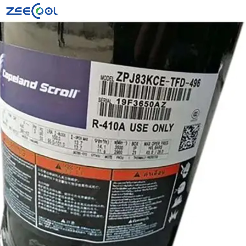 High Quality 6HP Compressor ZPJ83KCE-TFD-496 ZPJ72KCE-TFD-496 Copeland Compressor for Air Conditioner Cooing System