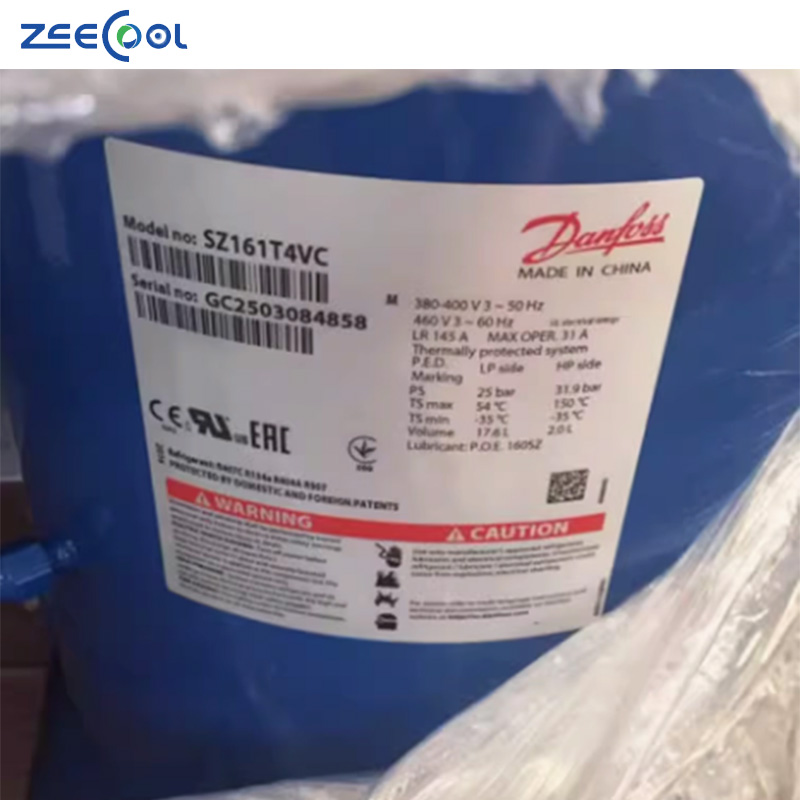 SZ147A4ALB SZ148T4VC 12HP Air Conditioner Scroll Compressor for R22 R134a R407c Danfoss Performer Refrigeration Compressor