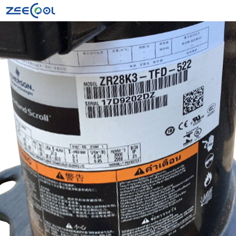 Hot Selling Scroll Copeland Compressor 4HP Air Conditioning Refrigeration Compressor ZR47KC-TFD-522 ZR61KC-TFD-522