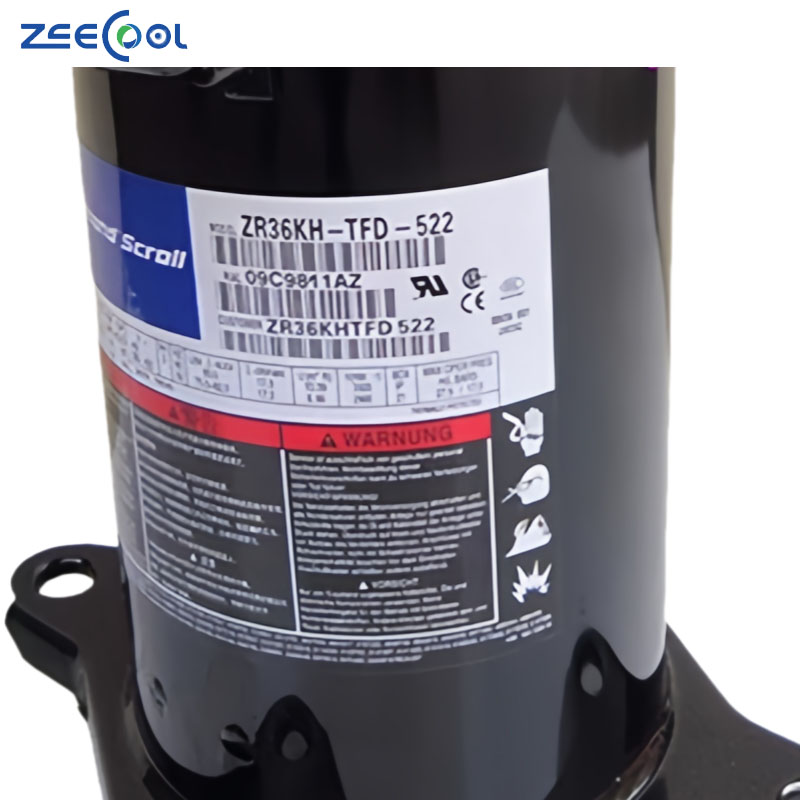 Hot Selling Scroll Copeland Compressor 4HP Air Conditioning Refrigeration Compressor ZR47KC-TFD-522 ZR61KC-TFD-522