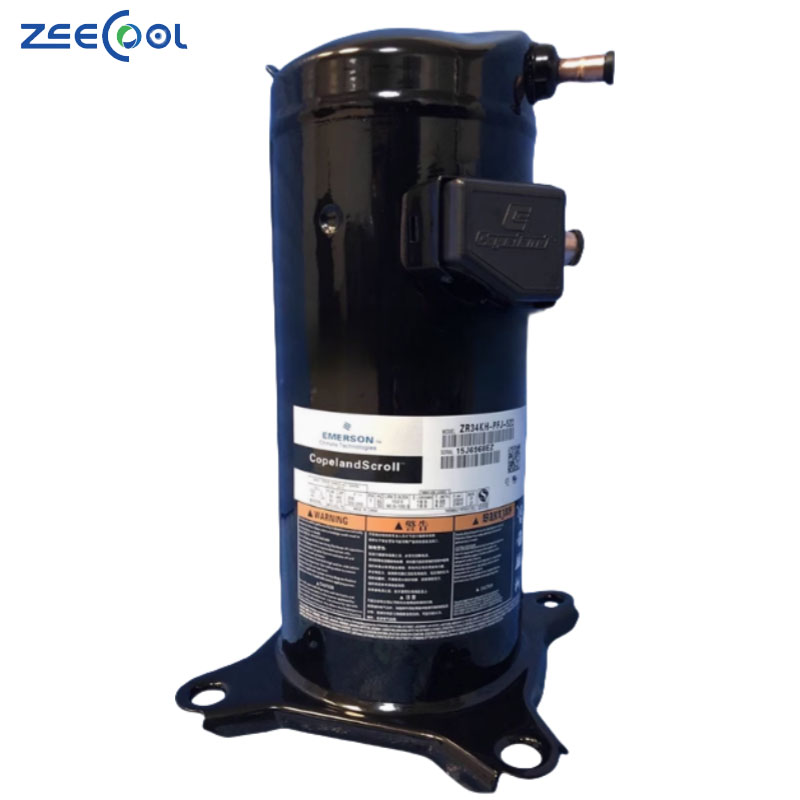 Factory Wholesale 3.5HP 3HP 220V-240V ZR Copeland Scroll Air Conditioner Refrigeration Compressor ZR36K3-PFJ-522 ZR47K3-PFJ-552