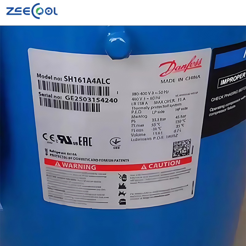 SH090A4ALC 7.5Ton 76100BTU Air Conditioning Scroll Compressor for Danfoss SH120A4ALC Compressor