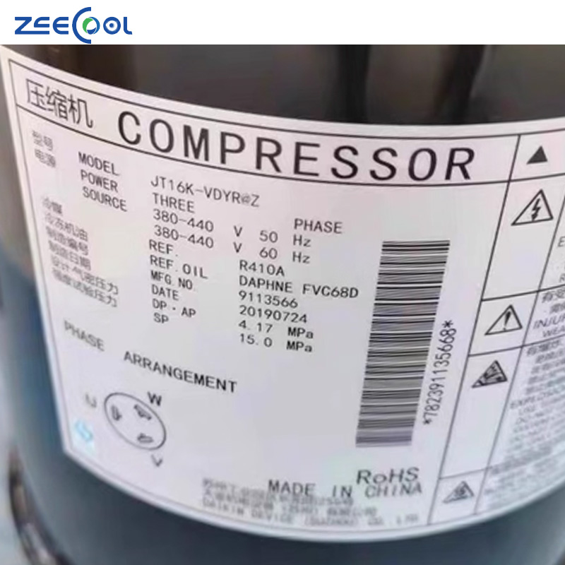 High Quality 5hp R410a Scroll Dai-kin JT16K-VDYRZ JT16KAVDYRZ Compressor for Central Air Conditioner