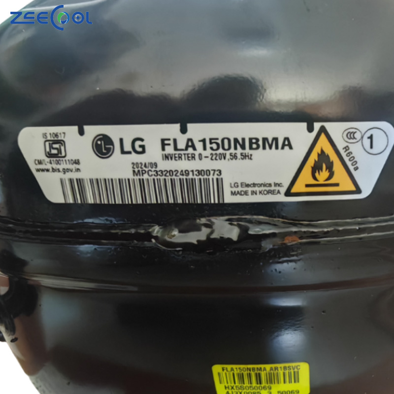 FLD165NBMA R600a Home Use Fridge Compressor for L-G Refrigeration Refrigerator Compressor