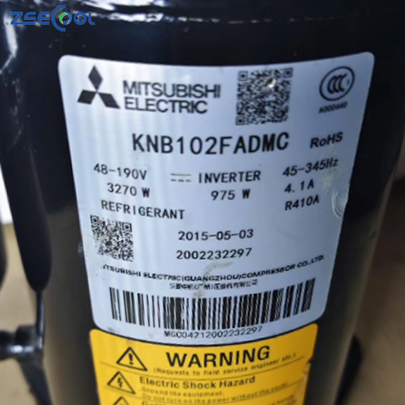 Mit-subishi Rotary Compressor R410A KNB102FBHMC KNB102FEEMC KNB102FADMC for Air Conditioning
