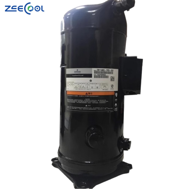 Factory Sale R22 3PH Copeland Scroll Compressor ZB114KQ-TFD-551,ZB114KQ-TFD-550,ZB95KQ-TFD-550 for Air-Conditioner