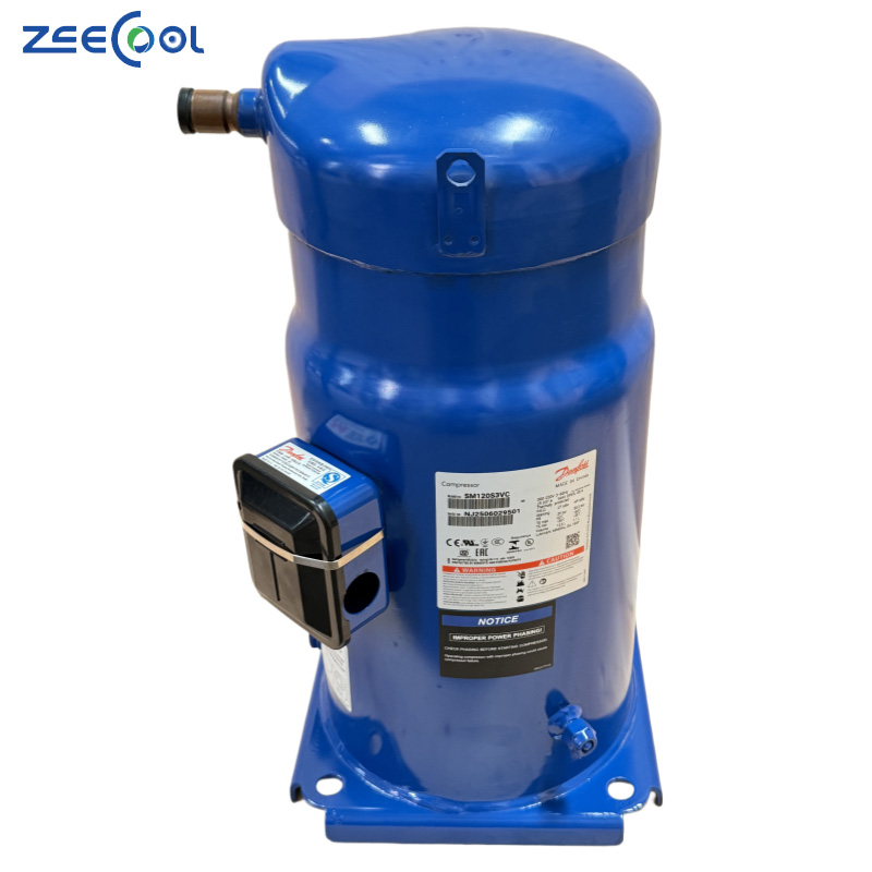200-230V/3-60HZ R22 Scroll Compressor SM120S3VC SM120S9VC for Refrigeration Air Conditioning Compressor