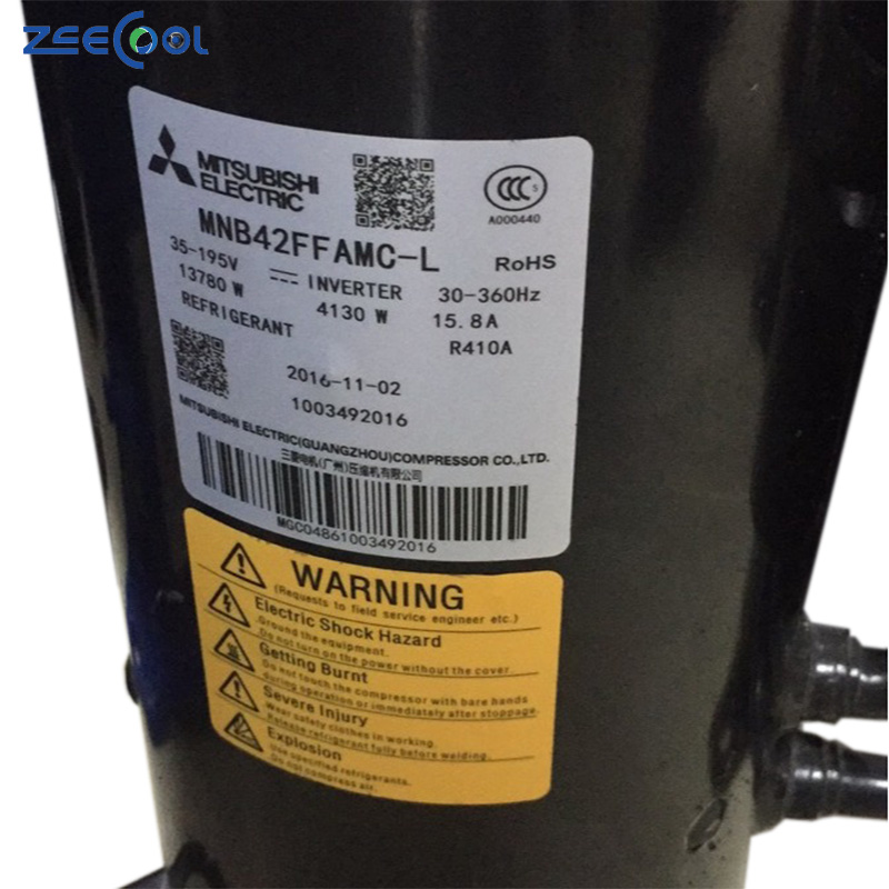 Factory Supply MNB33FBCMC MNB33FEBMC MNB36FAAMC MNB42FFAMC-L Condenser Compressor for Air Conditioner R410A Refrigeration Part
