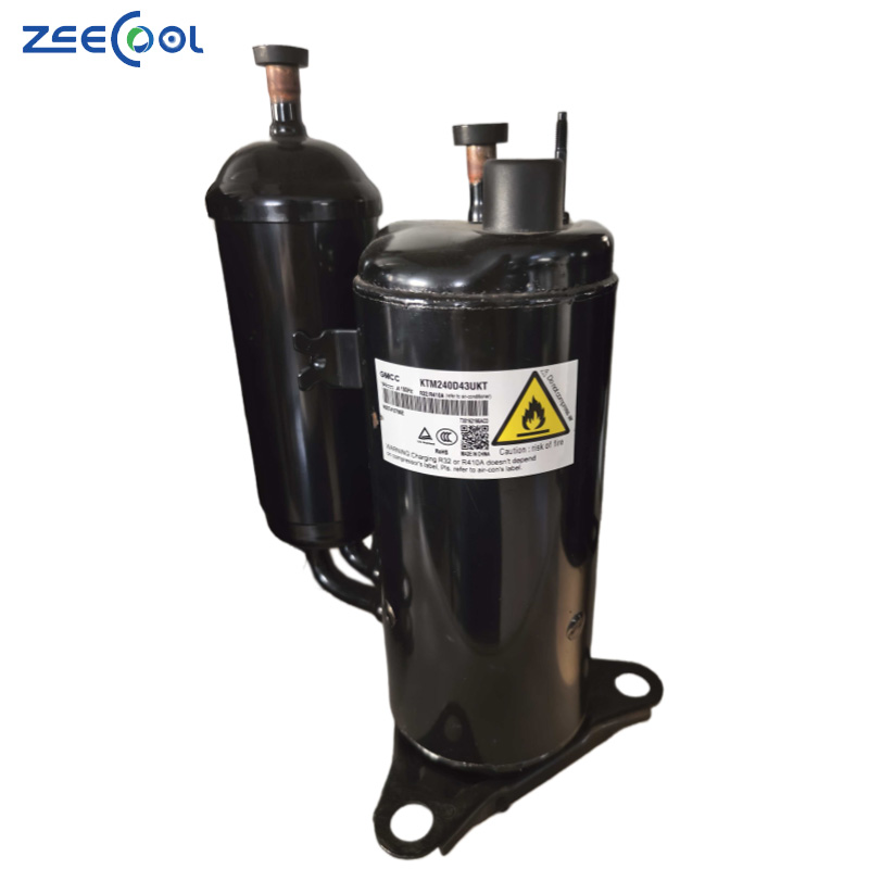 High-Efficiency Commercial Rotary Refrigeration Compressor Model KTM240D43UKT Factory Wholesale Offer for Heat Exchange