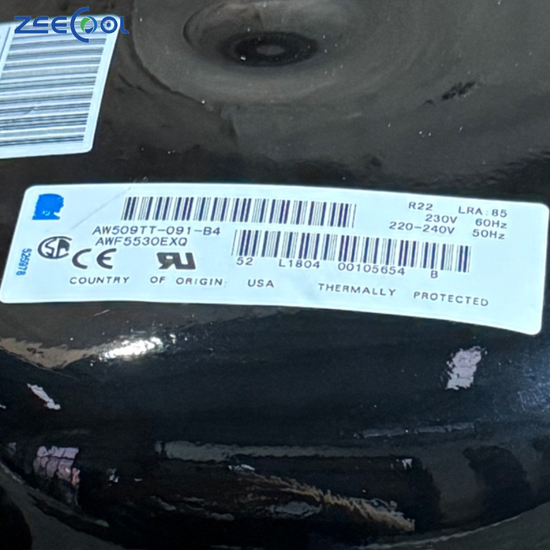 Low Temperature Reciprocating Piston Compressors NTZ096A4LR1A NTZ136A4LR1B NTZ136A4LR1A R404A R507 for Cold Storage Chiller