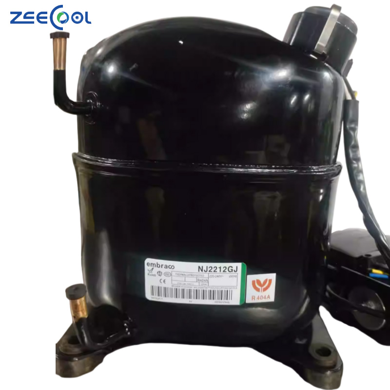 Factory Supply Wholesale NJ2212GK Piston Compressor 220V-240V 50Hz for Home Farm Use Cooling Condenser for R404A