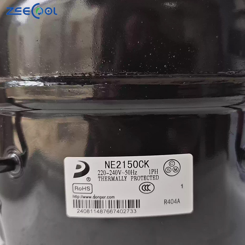 NE2134CK NE2150CK NE2170CK NE2178CK 220V-240V/50Hz R404A Compressor for Refrigerators Refrigeration & Heat Exchange Part