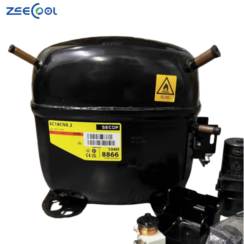 High Quality R290 Piston Compressor SC12MNX SC12CNX.2 SC15CNX.2 SC18CNX.2 SC21CNX.2 for for Freezer Refrigerator Compressors