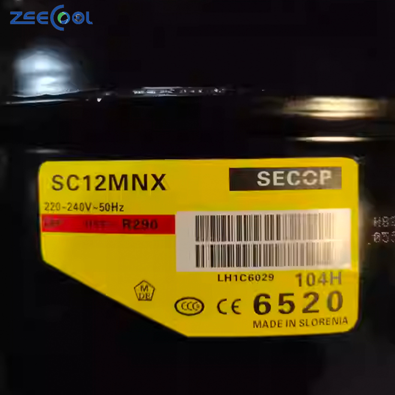 High Quality R290 Piston Compressor SC12MNX SC12CNX.2 SC15CNX.2 SC18CNX.2 SC21CNX.2 for for Freezer Refrigerator Compressors