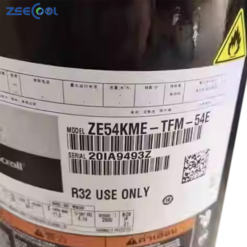ZBD45KCE-TFD-551 Scroll Compressor for Home Restaurant Retail Hotel Use 3hp Air Conditioner for Cold Storage R410A