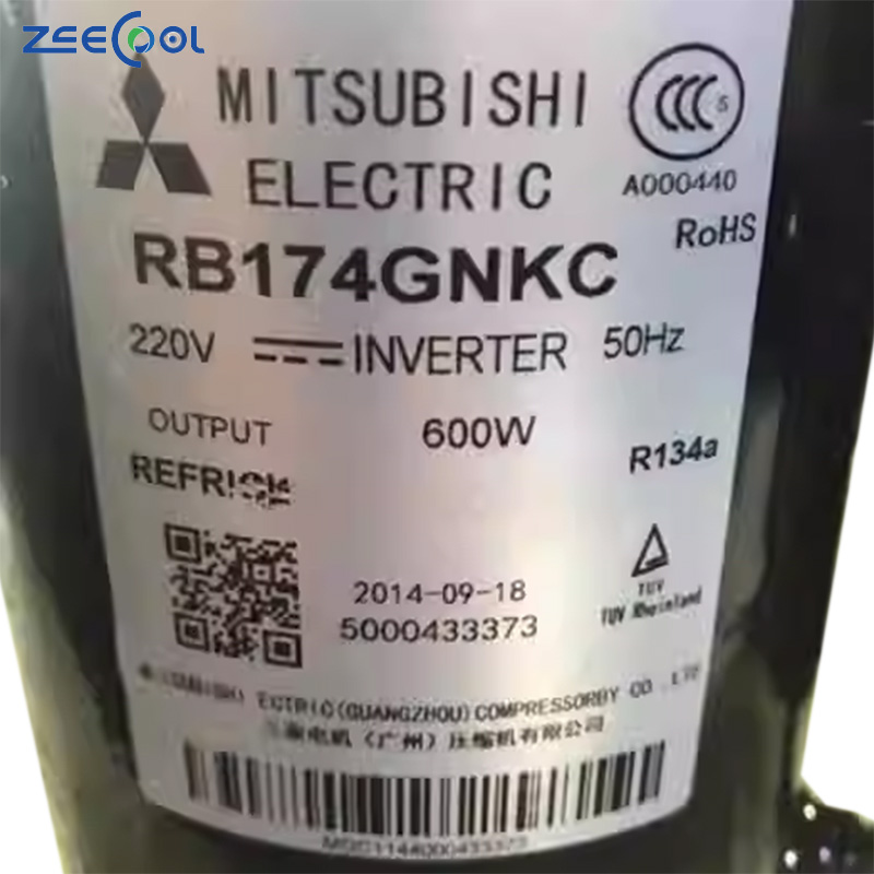 Factory Direct Sale RB174GHAC RB174GNKC RB174YNLC RB174YDKC Inverter Rotary Refrigeration Compressor for air Conditioner