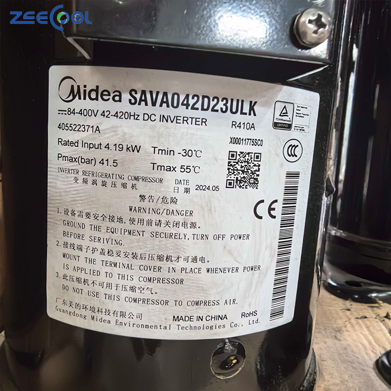Factory Price High Quality Refrigeration Heat Exchange Parts DC Inverter Compressor SAVA042D23ULK for Air Conditioning
