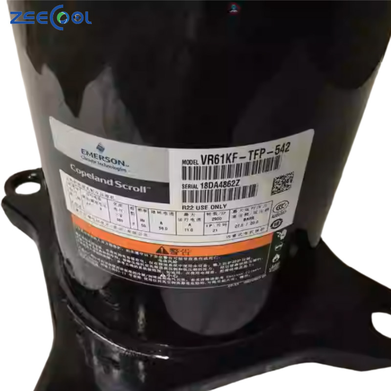 Air Conditioner Cope-land Scroll Compressor VR48KS-TFP-542 VR61KF-TFP-54E for Heat Exchange Applications for Refrigeration