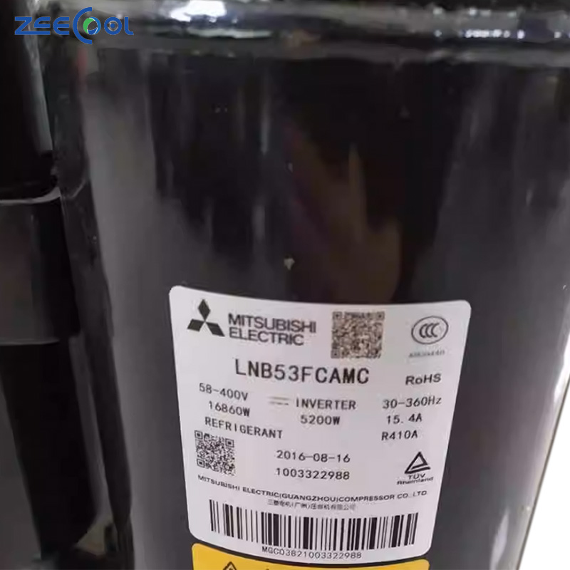Factory Hot Sale Mit-subish Compressor AC Inverter Compressor LNB42FUCMC LNB53FDAMC LNB53FCAMC LNB53FSAMC LNB65FTEMC LNB65FVEMC