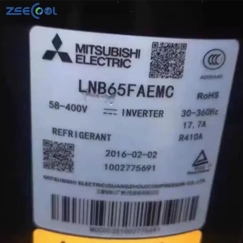Factory Hot Sale Mit-subish Compressor AC Inverter Compressor LNB42FUCMC LNB53FDAMC LNB53FCAMC LNB53FSAMC LNB65FTEMC LNB65FVEMC