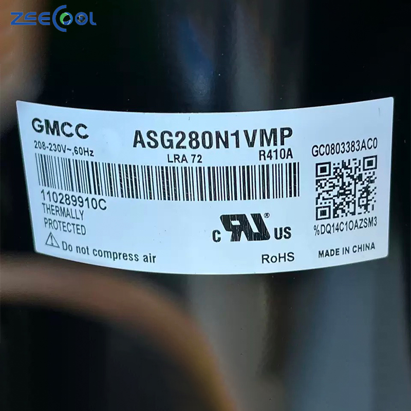 Factory Supply Highly Quality Refrigeration Part air Conditioning Compressor ASG280N1VMP ASQ290U1UMT for Rotary Compressor