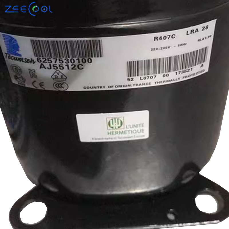 Manufacturer Supply AJ5515E AJ5519E TAJ5515E AJ5512C Original French Tecum-seh Compressor for Refrigerator & Freezer