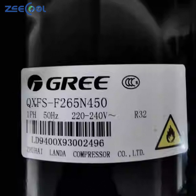 Air Conditioner R32 Gr-eeCompressor QXFS-F265N450 QXF-F19F450 QXFS-H446SN330 Rotary Compressor 1HP Refrigeration Compressor
