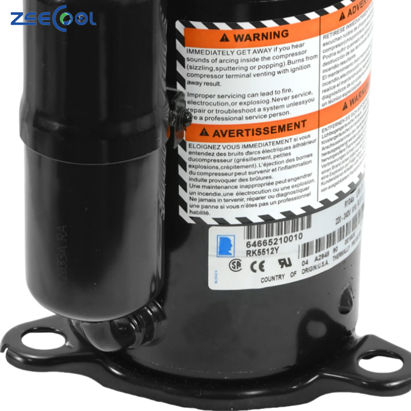 Wholesale High Quality Tecum-seh Rotary Compressor 220/240V 50HZ R134A RK5512Y RK5515Y RK5480Y RK5450Y Refrigeration Compressor