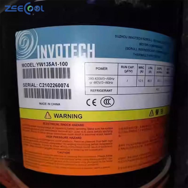 Wholesale Invo-tech Scroll Compressor YM200E1G-100 YMW35A1-100 YW102A1G-100 YW110A2-100 YW120J1-100 air Conditioner Compressor