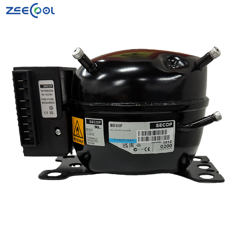 Hot New Refrigeration Heat Exchange Parts Se-cop 12/24V Dc Refrigeration Compressor R134 BD35F BD50F BD80F for Refrigerator Hot New Refrigeration Heat Exchange Parts Se-cop 12/24V Dc Refrigeration Compressor R134 BD35F BD50F BD80F for Refrigerator