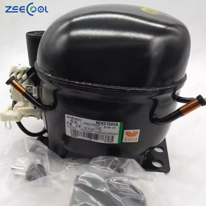 For Embraco Compressors Freezer Compressors Refrigerator Compressors NEK2134GK R404a Refrigeration 1/2 HP Compressor