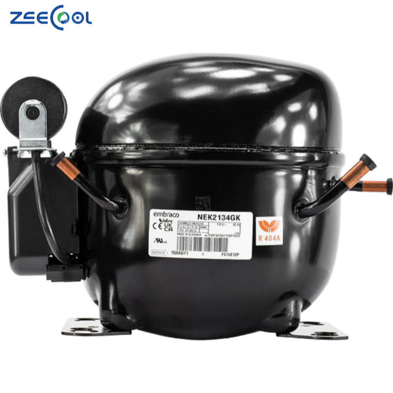 For Embraco Compressors Freezer Compressors Refrigerator Compressors NEK2134GK R404a Refrigeration 1/2 HP Compressor
