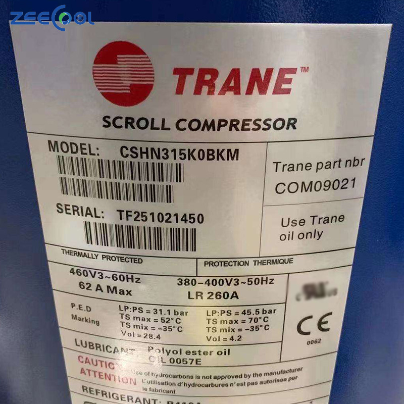 Factory Supply CSHN315K0BKM CSHN315K0AK9 CSHN250J0AK9 CSHN184K0AK9 Tra-ne air Conditioning Refrigeration Compressor