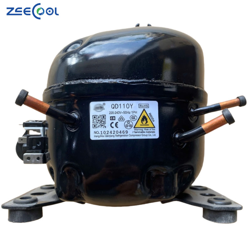 Ni-hong Refrigerator Compressor QD43H QD65HQD75H QD91H QD110H QD128HQD153H Display Cabinet Freezer PistonRefrigerator Compressor