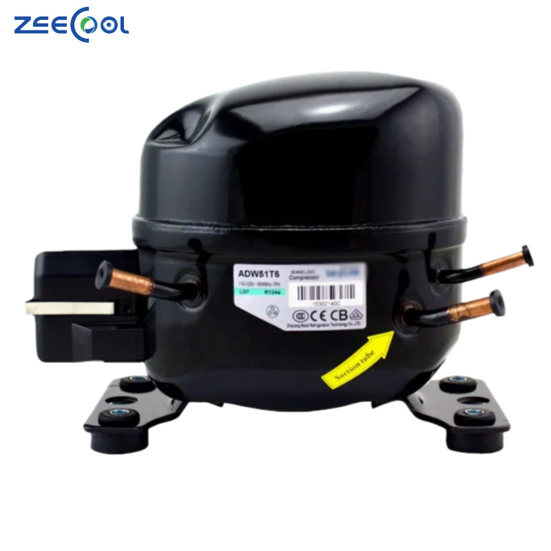 High Quanlity Hermetic Refrigeration SIKELAN 110-120V R134A 1/5 hp ADW51T6 Freezer Compressor Refrigerator Compressor
