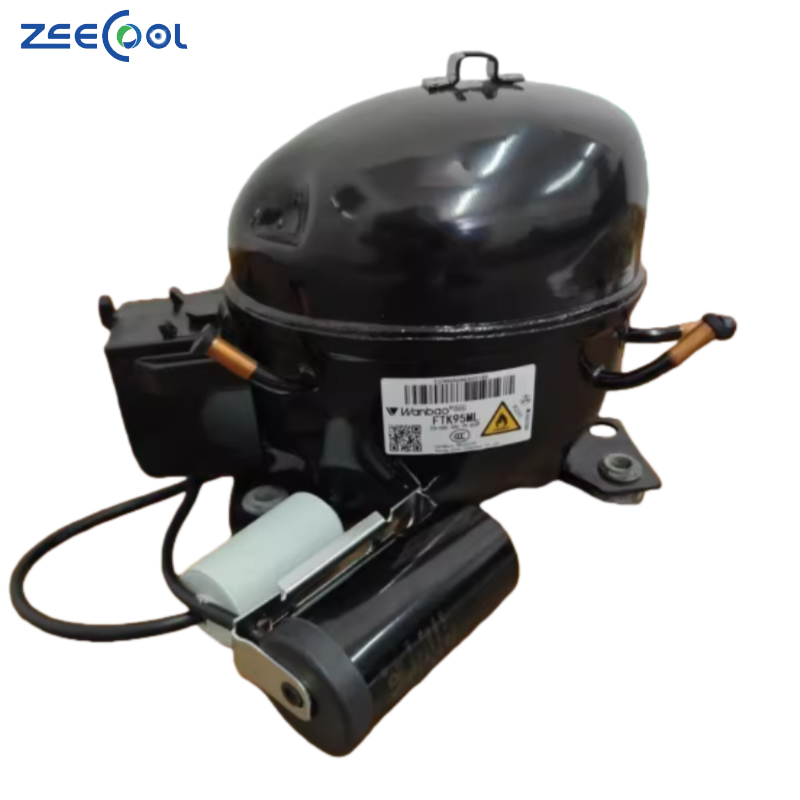 Wanboo FTK95ML R290A 220-240V 50Hz Scroll Refrigerator Compressor for Home/Commercial Use